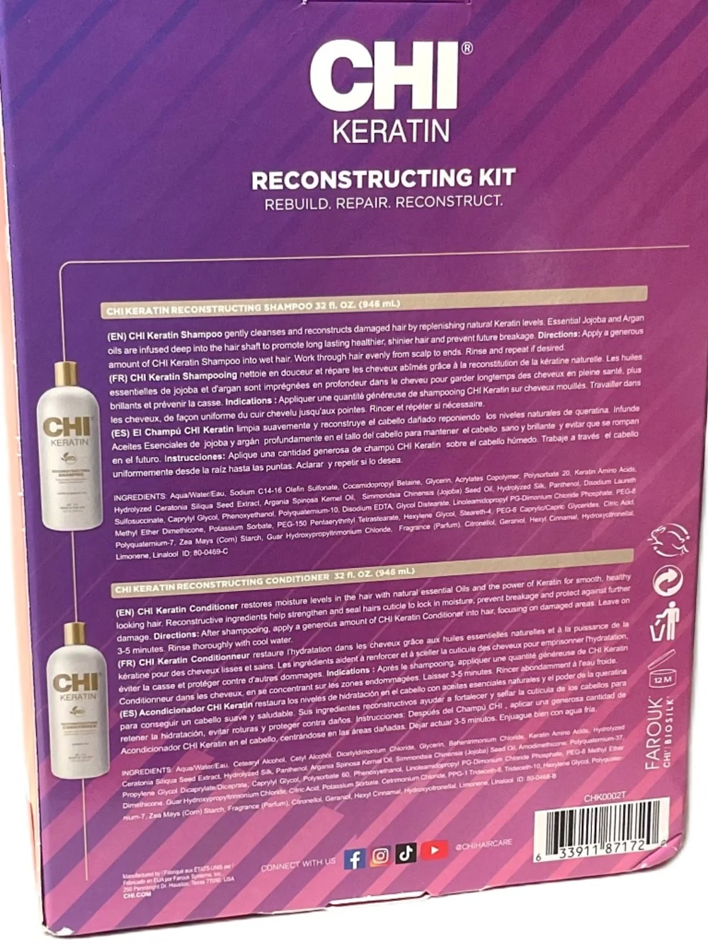 CHI Keratin Reconstructing Kit - Picture 2 of 5